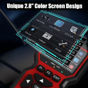 V519 OBD2 Live Data Scanner Professional Mechanical OBDII Diagnostic Code Reader Tool for Check Engine Light Read/Erase Codes