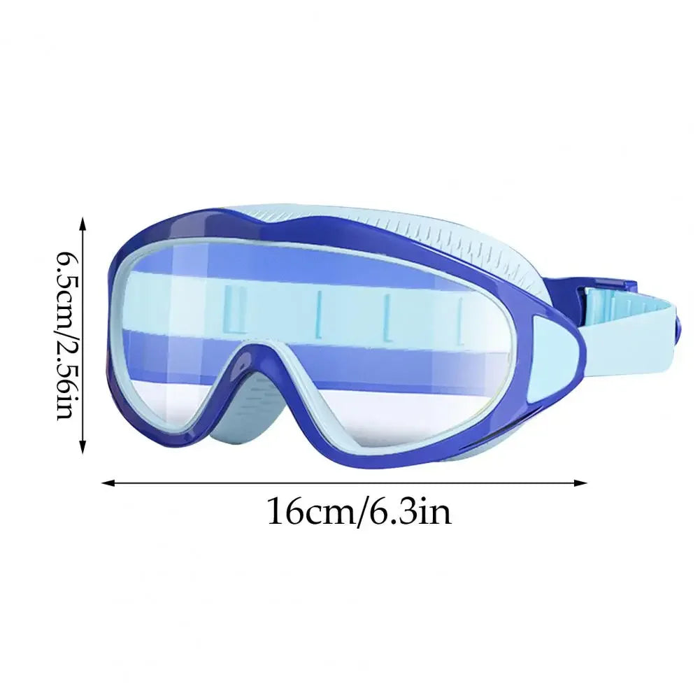 Children's swimming goggles; anti-fog and anti-ultraviolet; wide-angle swimming goggles; waterproof children's pool glasses; sui