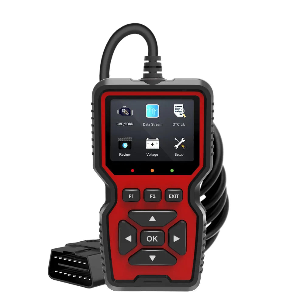 V519 OBD2 Live Data Scanner Professional Mechanical OBDII Diagnostic Code Reader Tool for Check Engine Light Read/Erase Codes