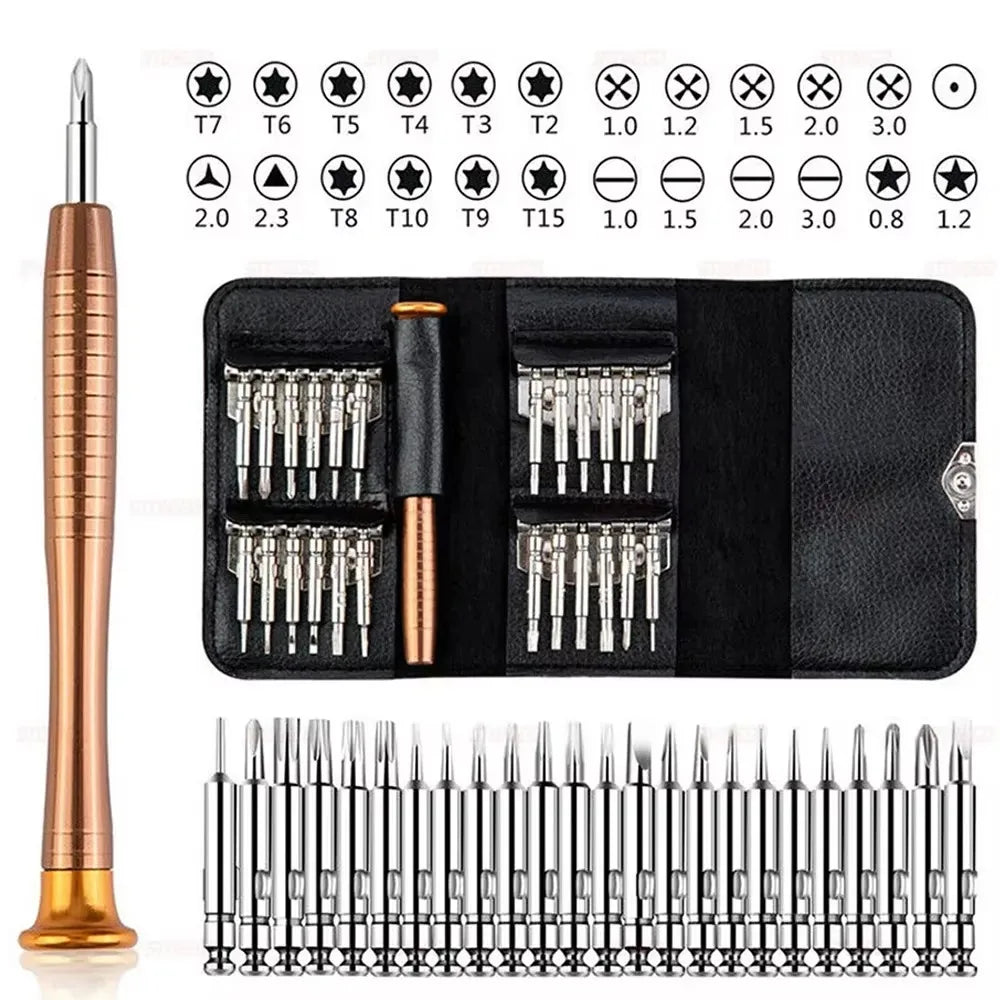 Precision Screwdriver Set, Laptop Tool Kit, 152/25 in 1 Professional Computer Screwdriver Repair Kit T5 T6 Torx Screwdriver